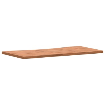 VidaXL Επιφάνεια Εργασίας 100x(45-50)x2,5 εκ. από Μασίφ Ξύλο Οξιάς