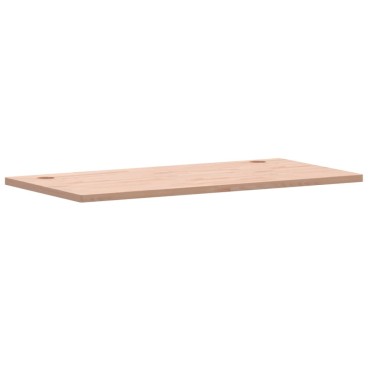 vidaXL Επιφάνεια Γραφείου 110x55x2,5 εκ. από Μασίφ Ξύλο Οξιάς