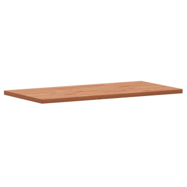 vidaXL Επιφάνεια Τραπεζιού Ορθογώνια 100x50x2,5cm Μασίφ Ξύλο Οξιάς 1 τεμ.