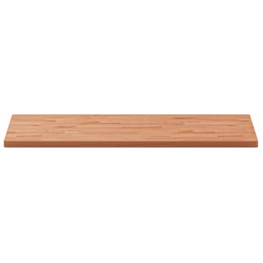 vidaXL Επιφάνεια Τραπεζιού Ορθογώνια 100x50x2,5cm Μασίφ Ξύλο Οξιάς 1 τεμ.