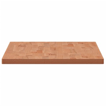 vidaXL Επιφάνεια Τραπεζιού Ορθογώνια 100x50x2,5cm Μασίφ Ξύλο Οξιάς 1 τεμ.