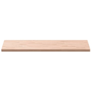 vidaXL Επιφάνεια Τραπεζιού Ορθογώνια 100x50x2,5cm Μασίφ Ξύλο Οξιάς 1 τεμ.
