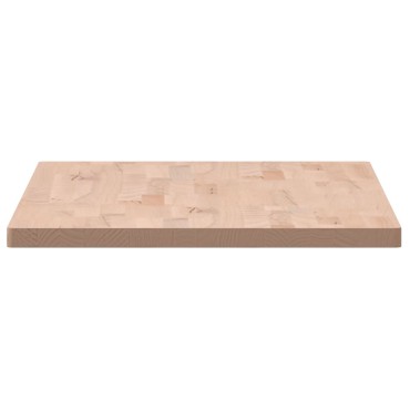vidaXL Επιφάνεια Τραπεζιού Ορθογώνια 100x50x2,5cm Μασίφ Ξύλο Οξιάς 1 τεμ.