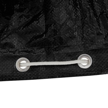 vidaXL Κάλυμμα Καρέκλας με 8 Κρίκους 65x65x110/150cm Πολυαιθυλένιο 1 τεμ.