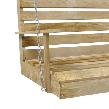 vidaXL Παγκάκι Κούνια 155x65x60 εκ. από Εμποτισμένο Ξύλο Πεύκου