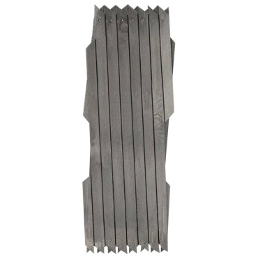 vidaXL Καφασωτό Φράχτης 5 τεμ. Γκρι 180x30cm από Μασίφ Ξύλο Ελάτης