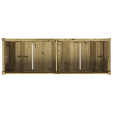 vidaXL Ζαρντινιέρα 150 x 50 x 70 εκ. από Εμποτισμένο Ξύλο Πεύκου