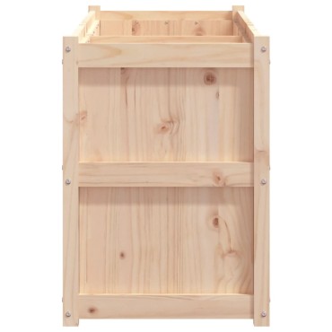 vidaXL Ζαρντινιέρα Κήπου 150 x 50 x 70 εκ. από Μασίφ Ξύλο Πεύκου