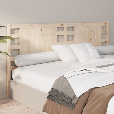 vidaXL Κεφαλάρι Κρεβατιού 141x4x100cm από Μασίφ Ξύλο Πεύκου 1 τεμ.