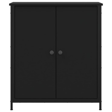 vidaXL Ντουλάπι Μαύρο 70x30x80cm από Επεξεργασμένο Ξύλο 1 τεμ.