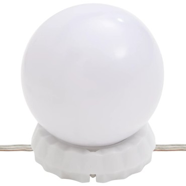vidaXL Έπιπλο Καθρέφτη με LED Μαύρο 90x31,5x62cm 1 τεμ.