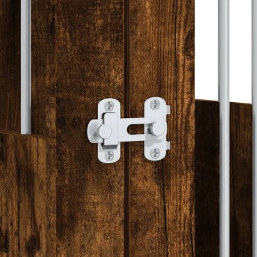 vidaXL Κλουβί Σκύλου Καπνιστή Δρυς 55x80x68 εκ. από Επεξεργ. Ξύλο