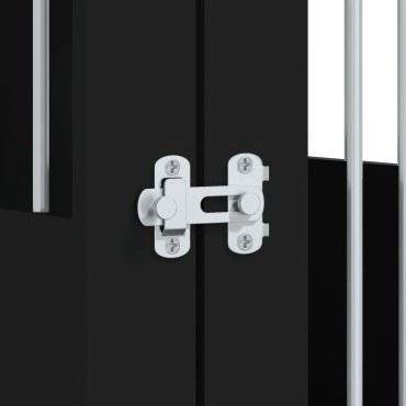 vidaXL Κλουβί Σκύλου Μαύρο 55x80x68 εκ. από Επεξεργασμένο Ξύλο