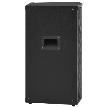 vidaXL Ηχείο Επαγγελματικό Παθητικό Hifi Μαύρο 1000 W 37 x 37 x 64 εκ.