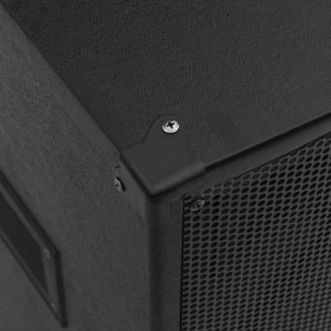 vidaXL Ηχείο Επαγγελματικό Παθητικό Hifi Μαύρο 1000 W 37 x 37 x 64 εκ.