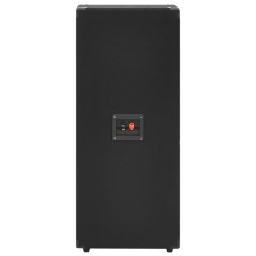 vidaXL Ηχεία Επαγγελματικά Παθητικά Hifi 2 τεμ. Μαύρα 1000 W