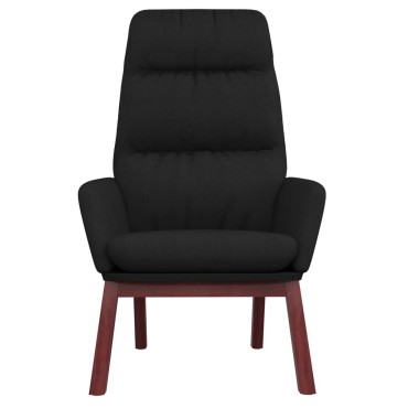 vidaXL Πολυθρόνα Relax Μαύρη Υφασμάτινη 70x77x98cm 1 τεμ.