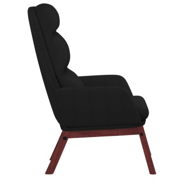 vidaXL Πολυθρόνα Relax Μαύρη Υφασμάτινη 70x77x98cm 1 τεμ.