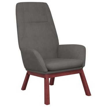 vidaXL Πολυθρόνα Relax Ανοιχτό Γκρι Υφασμάτινη 70x77x94cm 1 τεμ.
