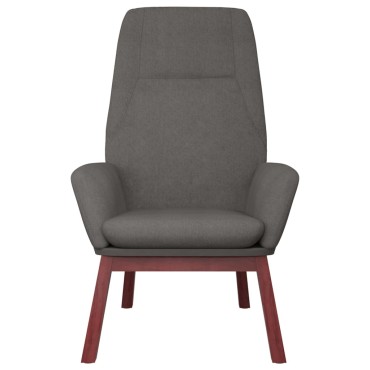 vidaXL Πολυθρόνα Relax Ανοιχτό Γκρι Υφασμάτινη 70x77x94cm 1 τεμ.