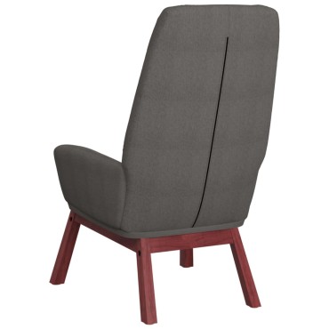 vidaXL Πολυθρόνα Relax Ανοιχτό Γκρι Υφασμάτινη 70x77x94cm 1 τεμ.