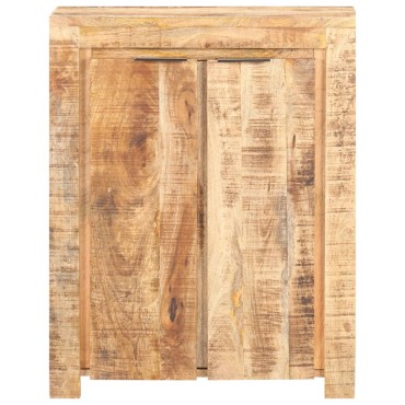 vidaXL Ντουλάπι 59x33x75cm από Ακατέργαστο Ξύλο Μάνγκο 1 τεμ.