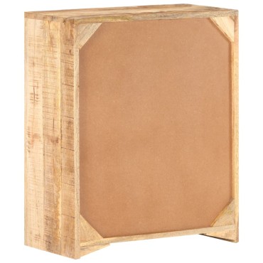 vidaXL Ντουλάπι 59x33x75cm από Ακατέργαστο Ξύλο Μάνγκο 1 τεμ.