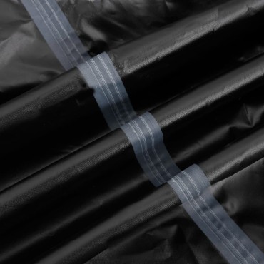 vidaXL Κάλυμμα Γωνιακού Καναπέ Μαύρο 254x254x80cm Ύφασμα Oxford 420D 1 τεμ.