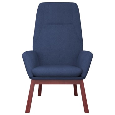vidaXL Πολυθρόνα Relax Μπλε Υφασμάτινη 70x77x94cm 1 τεμ.