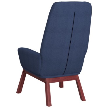 vidaXL Πολυθρόνα Relax Μπλε Υφασμάτινη 70x77x94cm 1 τεμ.