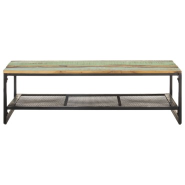 vidaXL Τραπεζάκι Σαλονιού 110x60x35cm Μασίφ Ανακυκλωμένο Ξύλο 1 τεμ.