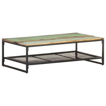 vidaXL Τραπεζάκι Σαλονιού 110x60x35cm Μασίφ Ανακυκλωμένο Ξύλο 1 τεμ.