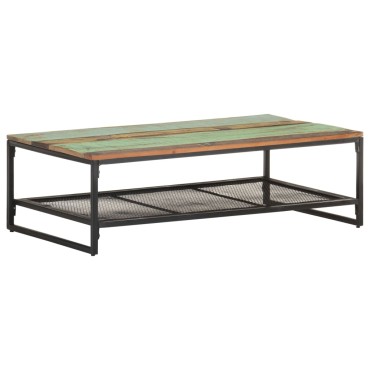 vidaXL Τραπεζάκι Σαλονιού 110x60x35cm Μασίφ Ανακυκλωμένο Ξύλο 1 τεμ.