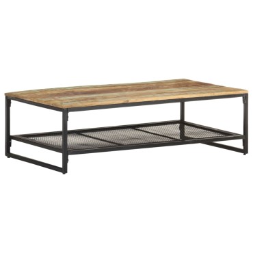 vidaXL Τραπεζάκι Σαλονιού 110x60x35cm Μασίφ Ανακυκλωμένο Ξύλο 1 τεμ.