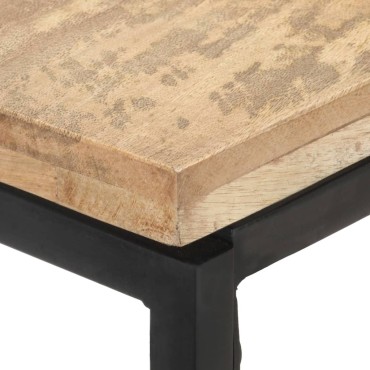 vidaXL Τραπέζι Κονσόλα 110x35x75cm από Μασίφ Ξύλο Μάνγκο 1 τεμ.