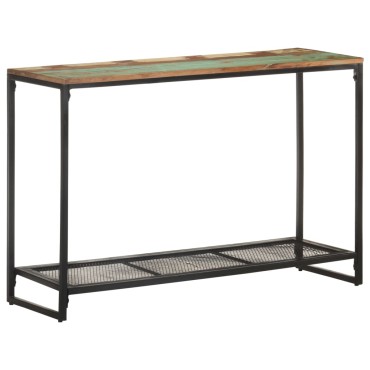 vidaXL Τραπέζι Κονσόλα 110x35x75cm από Μασίφ Ανακυκλωμένο Ξύλο 1 τεμ.