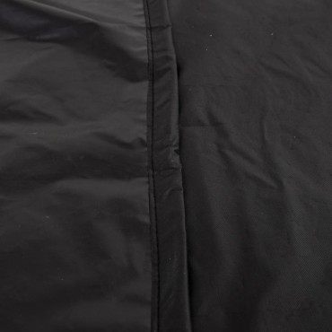 vidaXL Κάλυμμα Γωνιακού Καναπέ Μαύρο 215x215x80cm Ύφασμα Oxford 420D 1 τεμ.