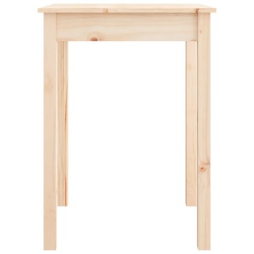 vidaXL Τραπεζαρία 55x55x75cm από Μασίφ Ξύλο Πεύκου 1 τεμ.
