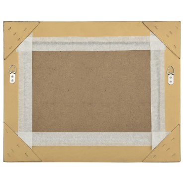 vidaXL Καθρέφτης Τοίχου με Μπαρόκ Στιλ Χρυσός 50 x 40 εκ.