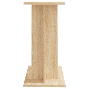 vidaXL Βάση Ενυδρείου Sonoma Δρυς 60x30x60 εκ. από Επεξεργασμένο Ξύλο