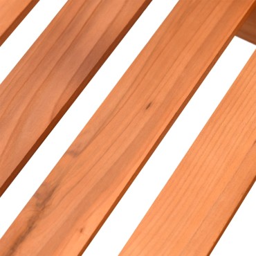 vidaXL Βάση Λουλουδιών με Ρόδες 110x25x115 εκ. από Μασίφ Ξύλο Ελάτης