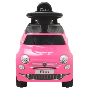 vidaXL Περπατούρα Fiat 500 Ροζ