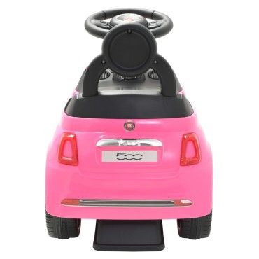 vidaXL Περπατούρα Fiat 500 Ροζ