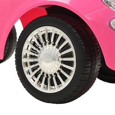 vidaXL Περπατούρα Fiat 500 Ροζ