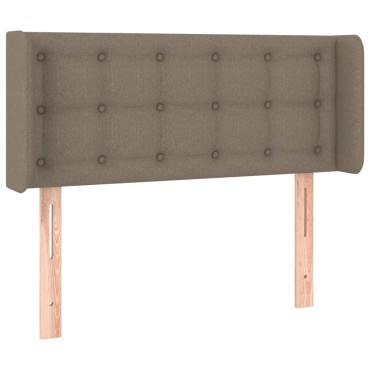 vidaXL Κεφαλάρι με Πτερύγια Taupe 83x16x78/88cm Υφασμάτινο 1 τεμ.