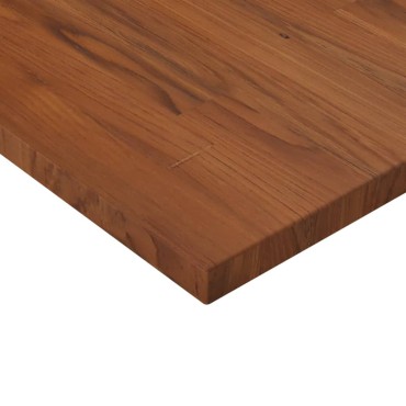 vidaXL Πάγκος Μπάνιου Σκ. Καφέ 60x40x2,5 εκ. Επεξ. Μασίφ Ξύλο