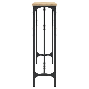vidaXL Τραπέζι Κονσόλα Sonoma Δρυς 140x23x75cm από Επεξεργ. Ξύλο 1 τεμ.