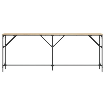 vidaXL Τραπέζι Κονσόλα Sonoma Δρυς 200x29x75cm Επεξεργασμένο Ξύλο 1 τεμ.