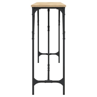 vidaXL Τραπέζι Κονσόλα Sonoma Δρυς 200x29x75cm Επεξεργασμένο Ξύλο 1 τεμ.