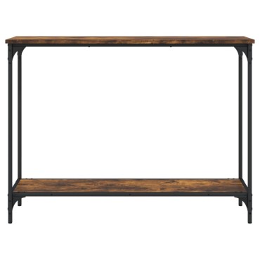 vidaXL Τραπέζι Κονσόλα Καπνιστή Δρυς 101x30,5x75cm Επεξεργασμένο Ξύλο 1 τεμ.